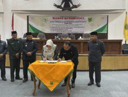 7 Fraksi DPRD Berau Setujui Terhadap 4 Poin Raperda
