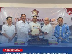 Kembalikan Formulir, Isran-Hadi Minta Dukungan Partai Gerindra untuk Pilkada 2024