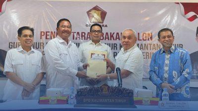 Kembalikan Formulir, Isran-Hadi Minta Dukungan Partai Gerindra untuk Pilkada 2024