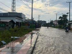 Banjir Melanda Tanjung Redeb Akibat Hujan Deras