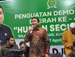Human Security Jadi Fokus Husin Djufrie dalam Penguatan Demokrasi di Berau