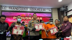 Polres Berau Musnahkan 1,8 Kilogram Sabu dan Ganja