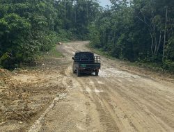 Perbaikan Jalan Lenggo–Sangkulirang Ditarget Rampung 2025, Gubernur Kaltim Fokus Tuntaskan 15 Km Ruas Terakhir