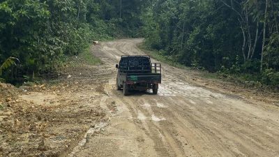 Perbaikan Jalan Lenggo–Sangkulirang Ditarget Rampung 2025, Gubernur Kaltim Fokus Tuntaskan 15 Km Ruas Terakhir
