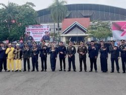 Polres Berau Gelar Upacara dan Syukuran Peringati Hari Bhayangkara ke-79