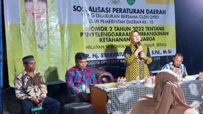Sosialisasi Perda Ketahanan Keluarga Dorong Terwujudnya Keluarga Tangguh di Berau