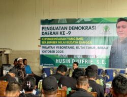 Husin Djufrie Ajak Pemerintah dan Masyarakat Berau Bangun Pemerintahan Berbasis Nilai Budaya Bangsa