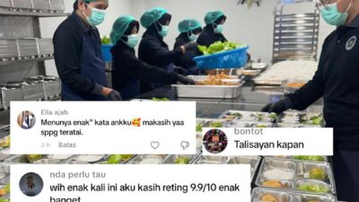 Di Tengah Sorotan LSM, SPPG Tepian Teratai Justru Panen Pujian di Media Sosial
