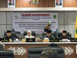 DPRD Berau Sampaikan RAPBD 2026 dalam Rapat Paripurna