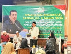 Wujudkan Pembangunan Berwawasan Lingkungan, H. Husin Djufrie Gelar Sosialisasi Penguatan Demokrasi Daerah di Berau