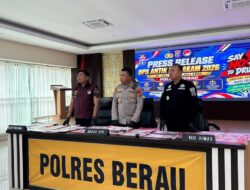 Operasi Antik 2026, Polres Berau Ungkap 33 Perkara Narkotika, Oknum ASN Masuk Program Rehabilitasi