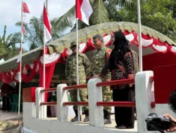 Jembatan Perintis Garuda Diresmikan, Bupati Berau Apresiasi Sinergi Pemerintah dan TNI-Polri