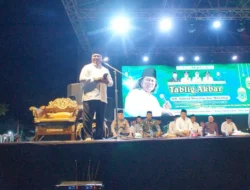 Wabup Gamalis Hadiri Tabligh Akbar Maulid Nabi di Labanan Makarti